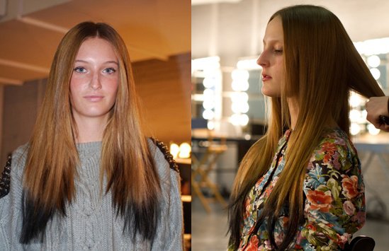 Reverse,Ombre,Hair